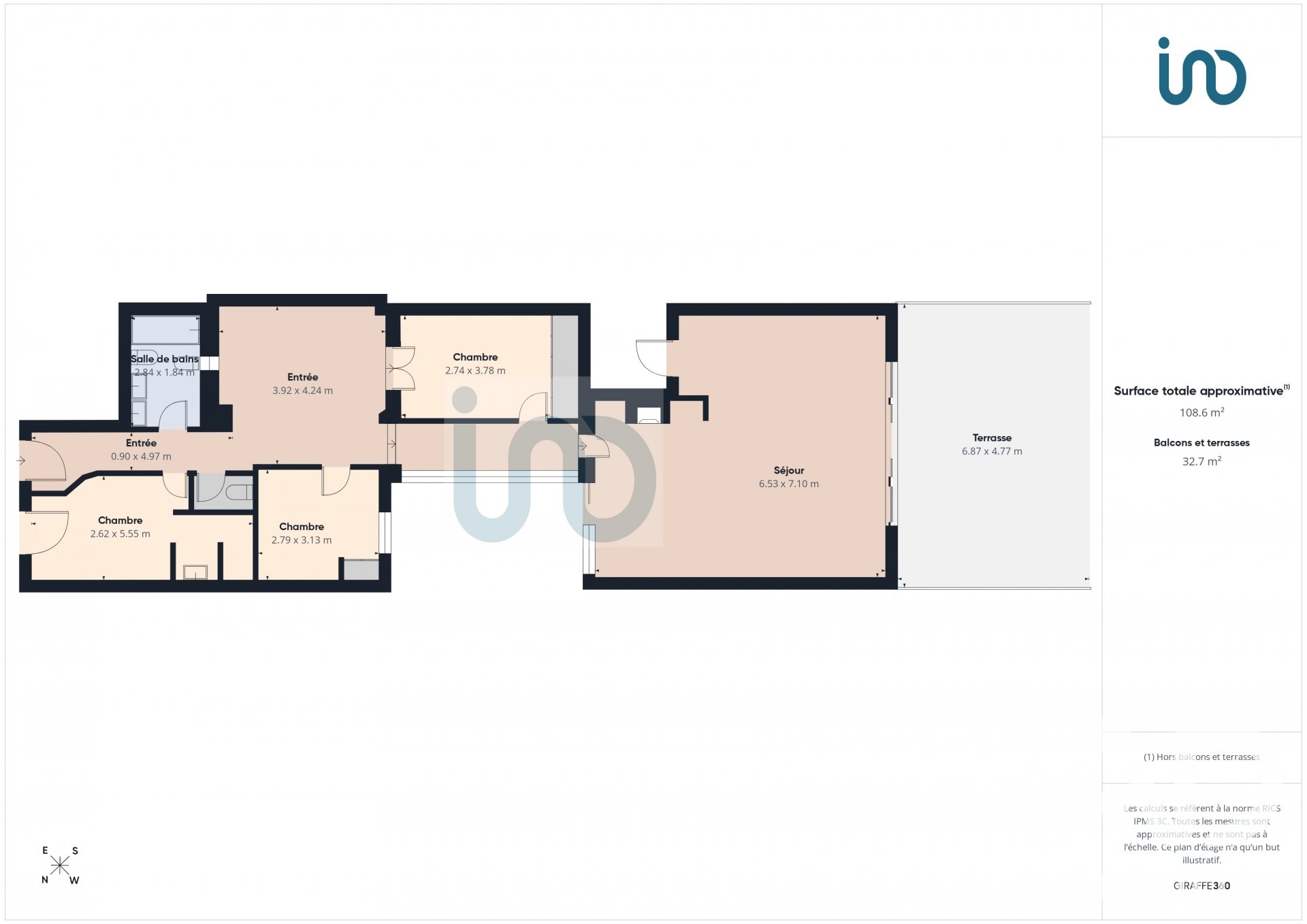 Maison à vendre, 109m², La Couarde-sur-Mer