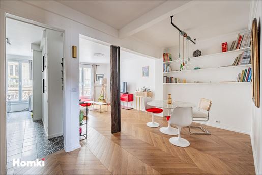 Appartement 3 pièces 60 m² · à Paris 17ème · 60 m² · 610 000 €