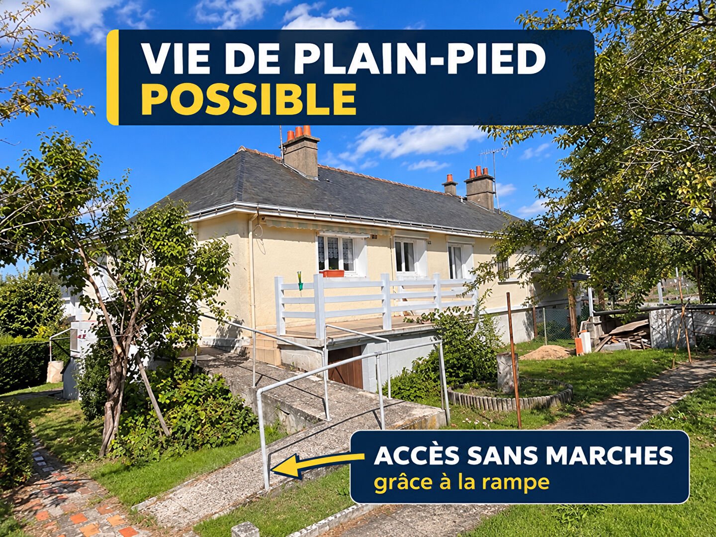 Maison à vendre, 68m², Ligueil