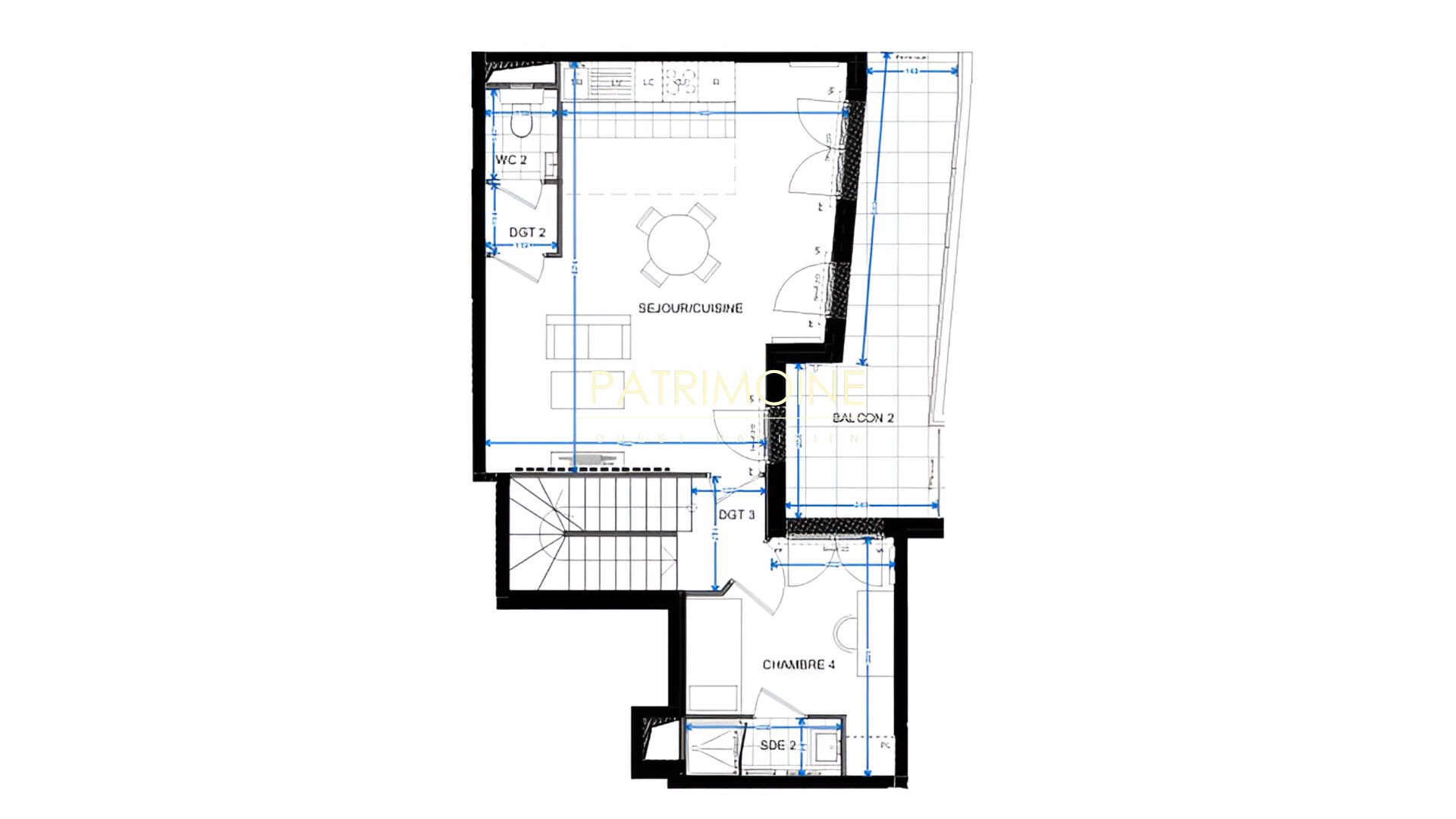 Appartement à vendre, 108m², Levallois-Perret