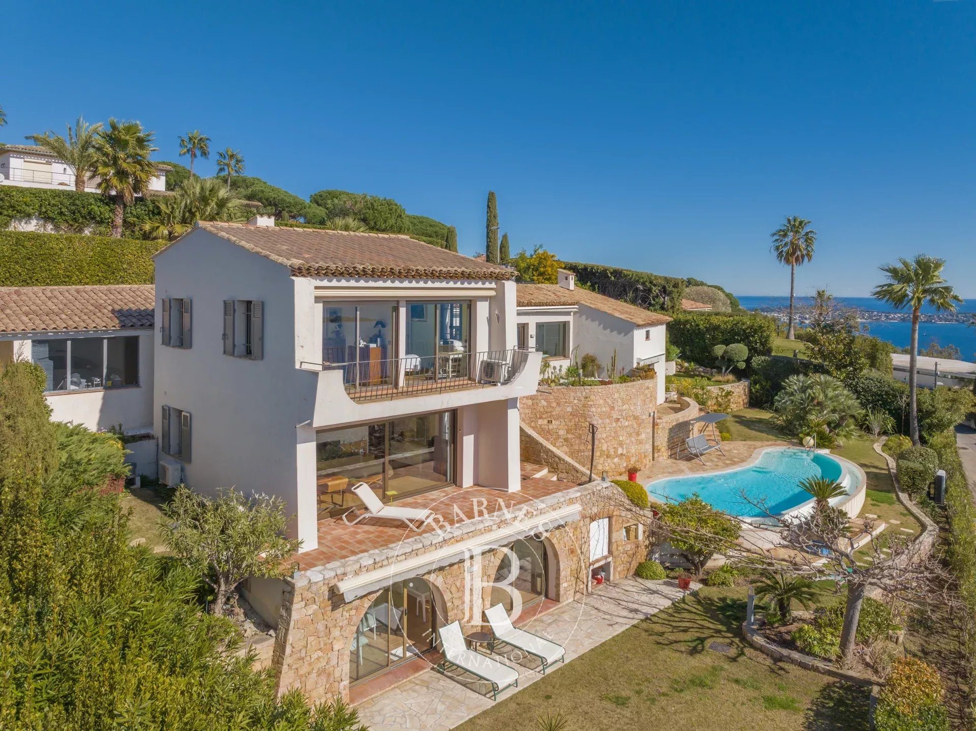 Super Cannes - Provençal Villa - Panoramic Sea View, Cannes