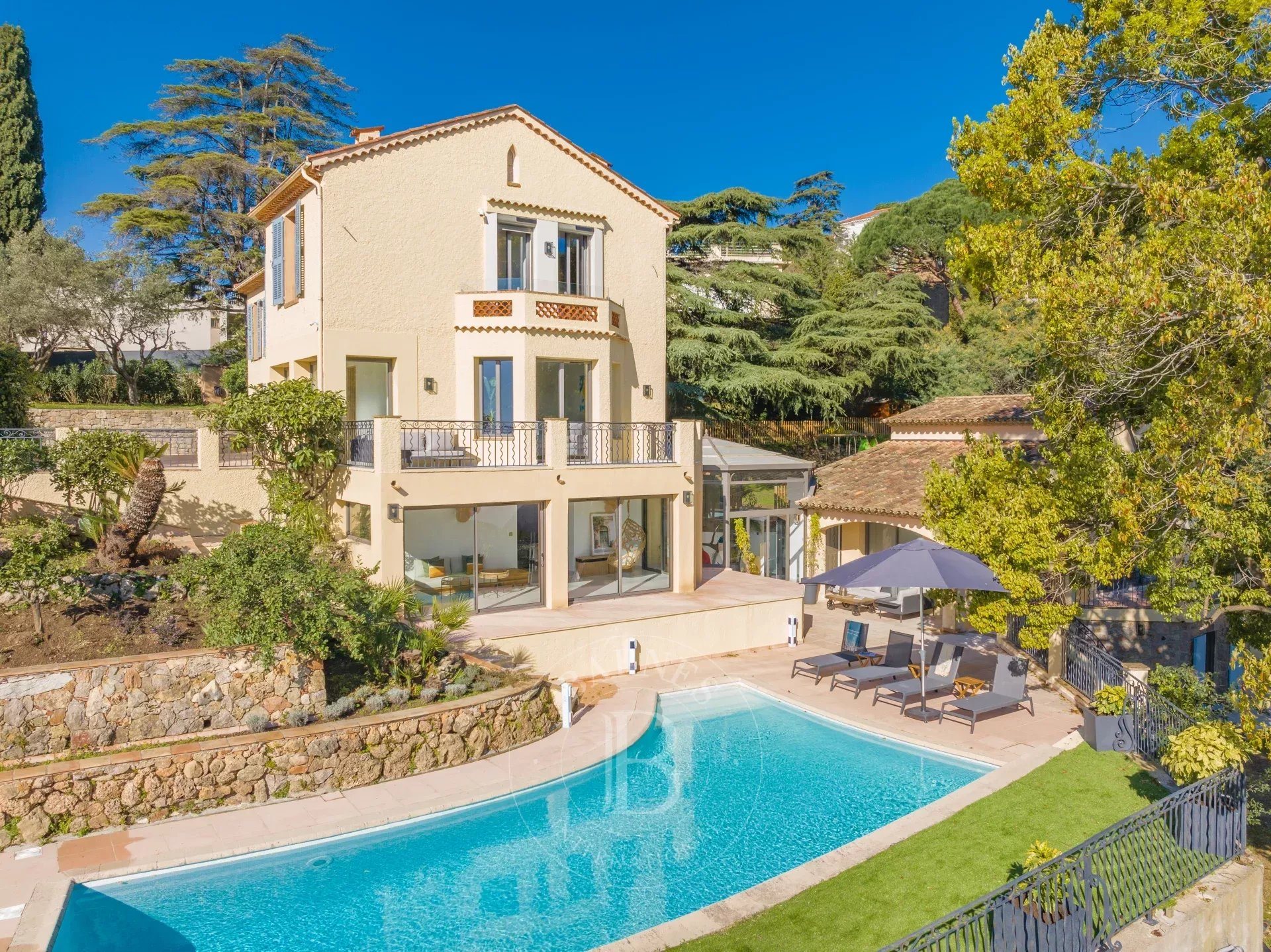 Cannes Croix Des Gardes - 19th Century Villa Renovated - Sea View - Vue 4