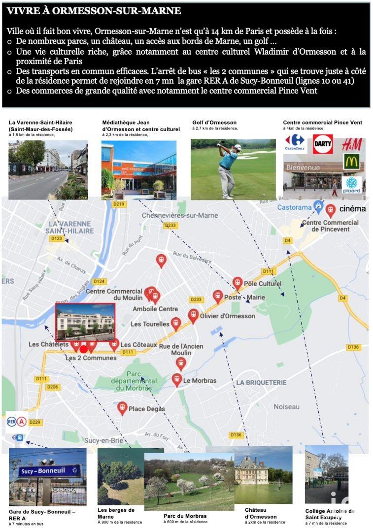 Appartement à vendre, 41m², Ormesson-sur-Marne