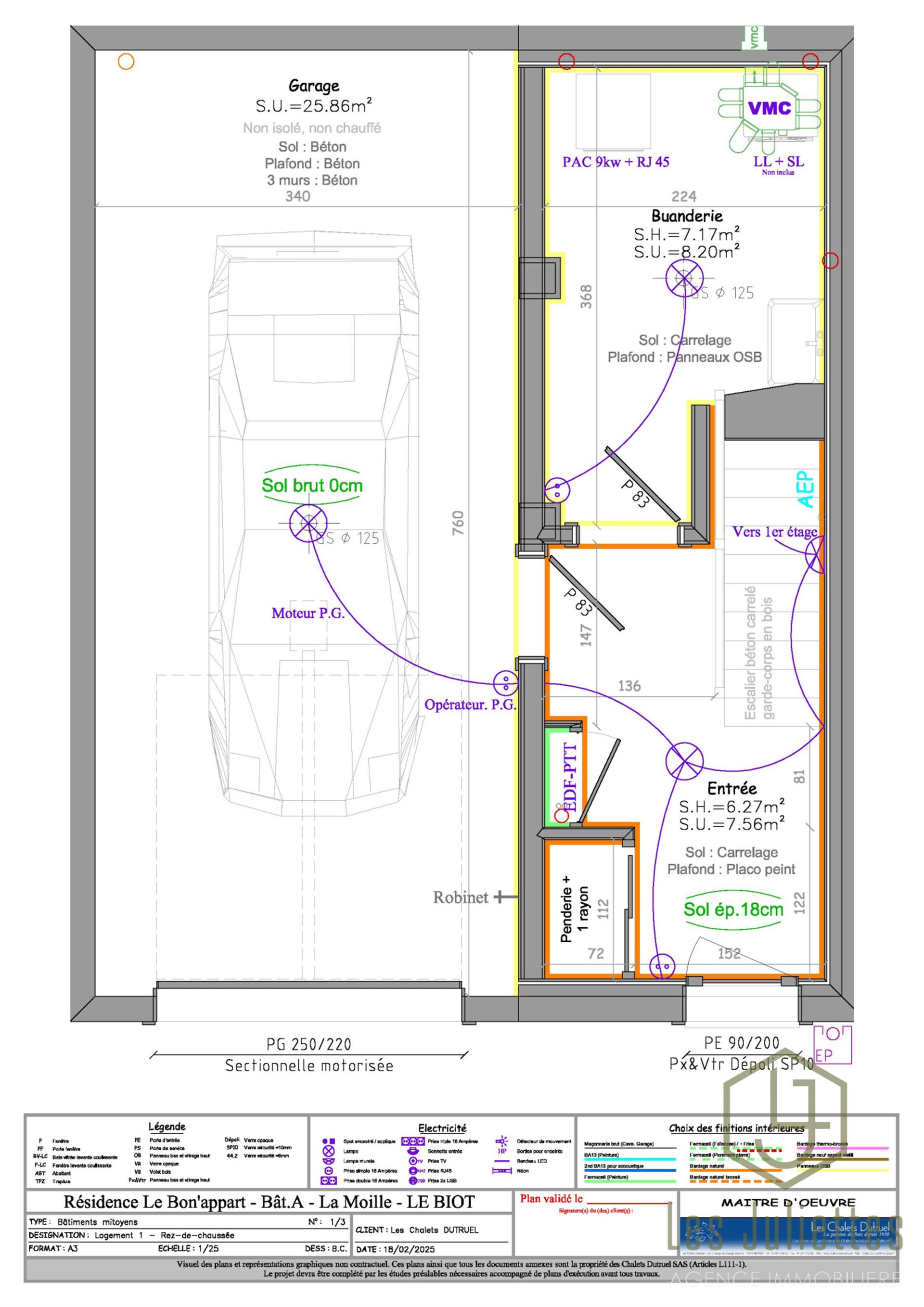 Appartement à vendre, 88m², Le Biot