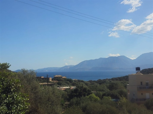 Pozemok s výhľadom na more blízko pláži, Agios Nikolaos