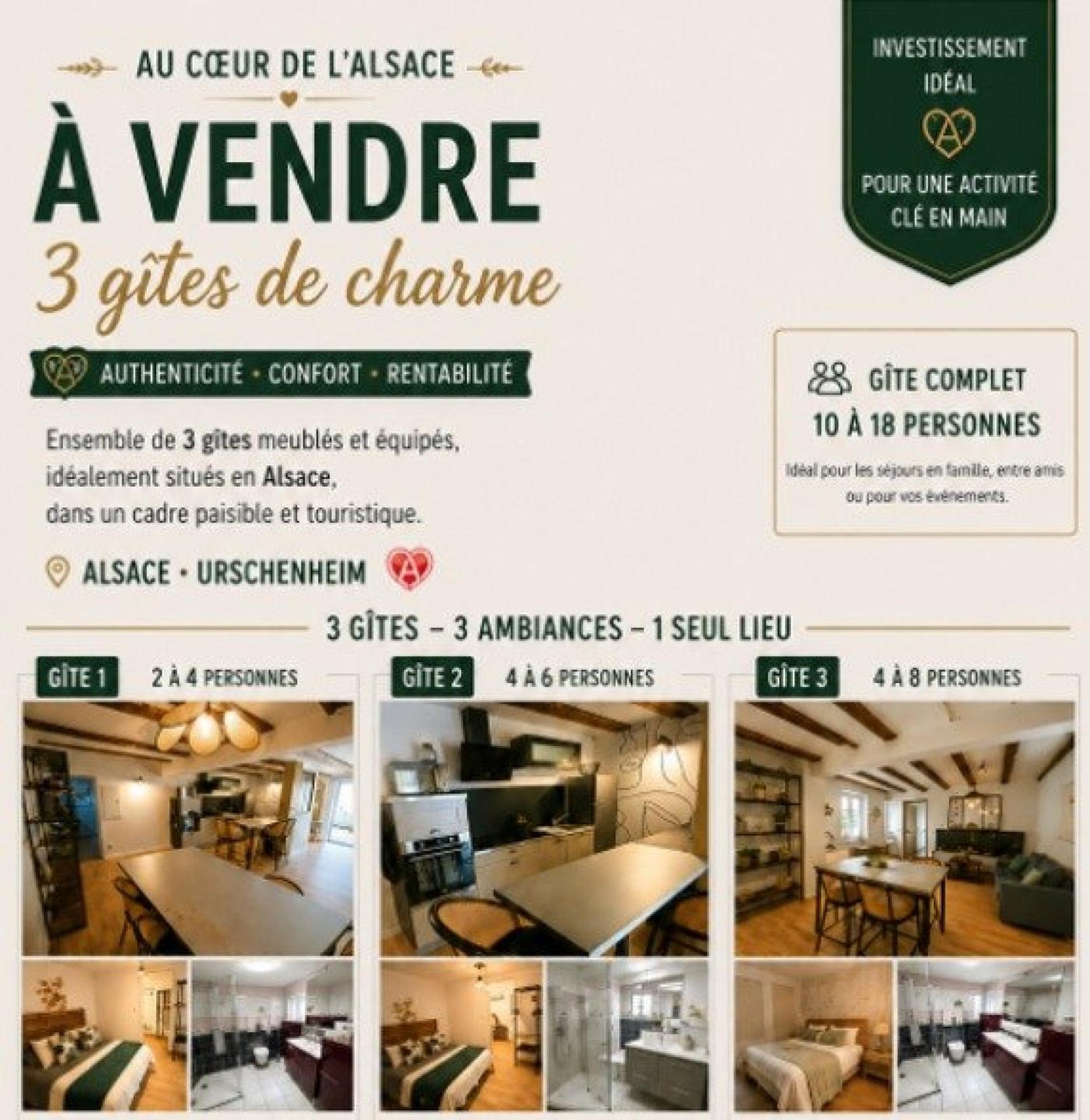 Maison à vendre, 204m², Urschenheim