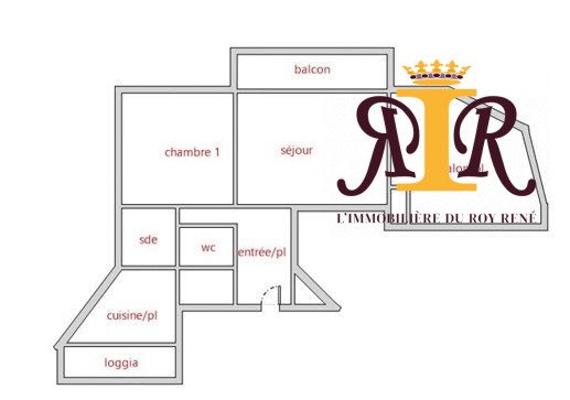 Appartement à vendre, 54m², Marseille 7ème