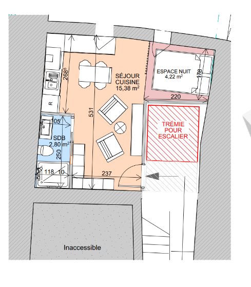 Appartement à vendre, 30m², Lambesc