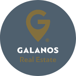 company logo : GALANOS REAL ESTATE