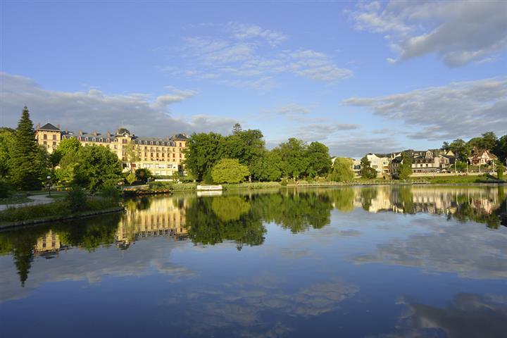 Lac de Bagnoles-de-l'Orne, Normandie, France